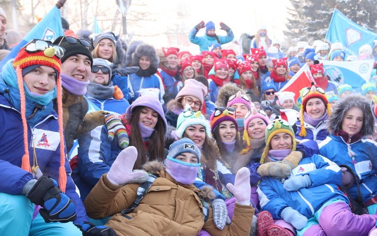В столице Алтайского края стартовала патриотическая акция «Снежный десант РСО - 2020»