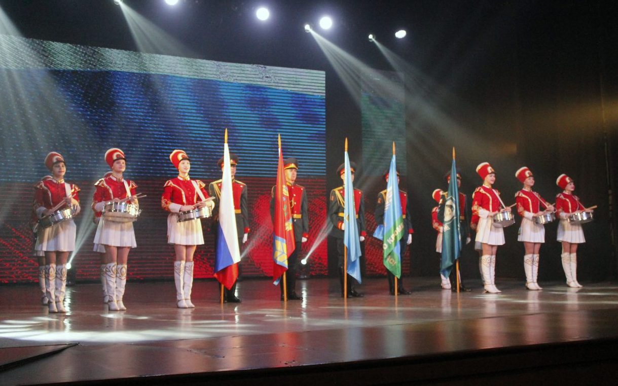 В Алтайском крае прошёл патриотический концерт, посвященный защитникам Отечества